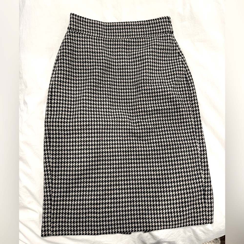 J crew wool pencil skirt
